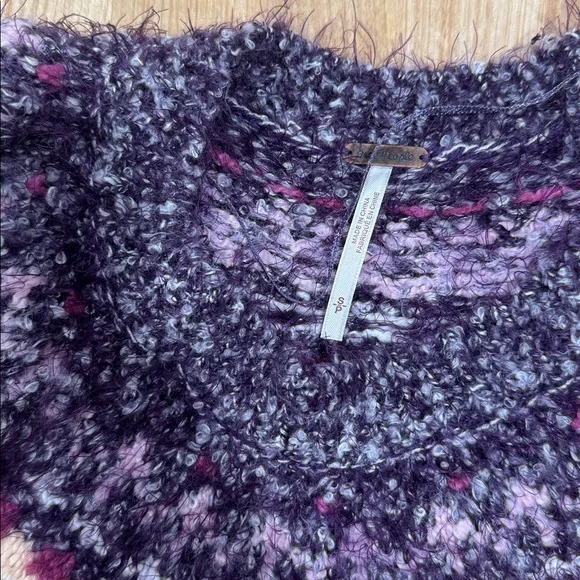 NWT Free People Women’s Festive Frost Sweater - Picture 4 of 5